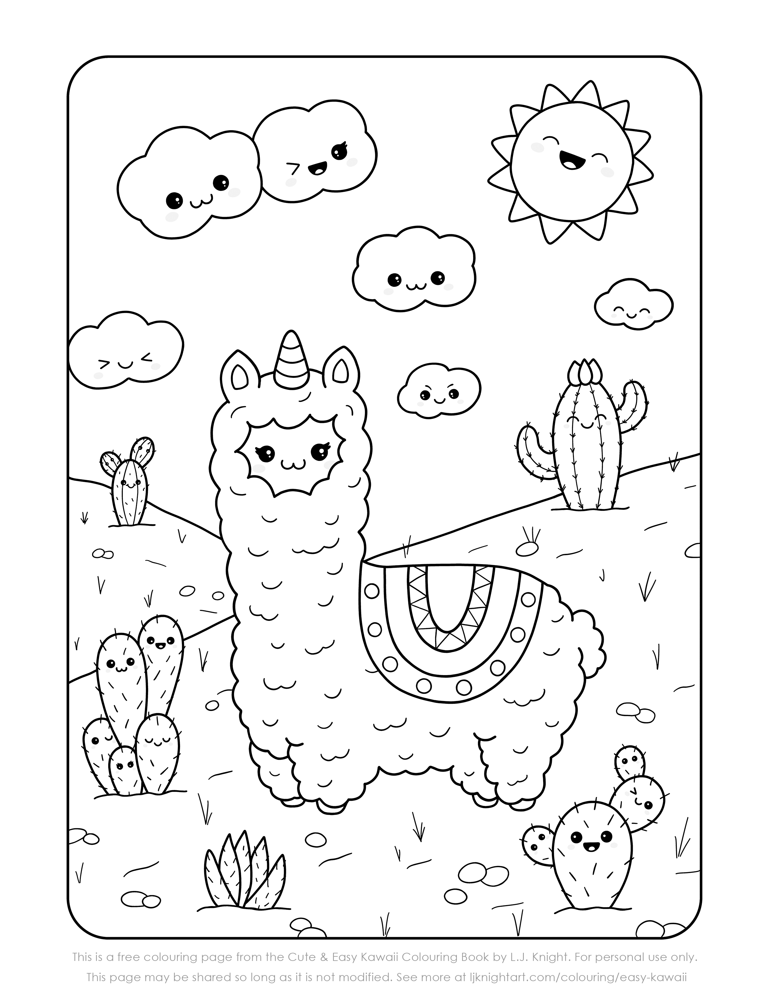 82 Cute Coloring Pages Printable 4