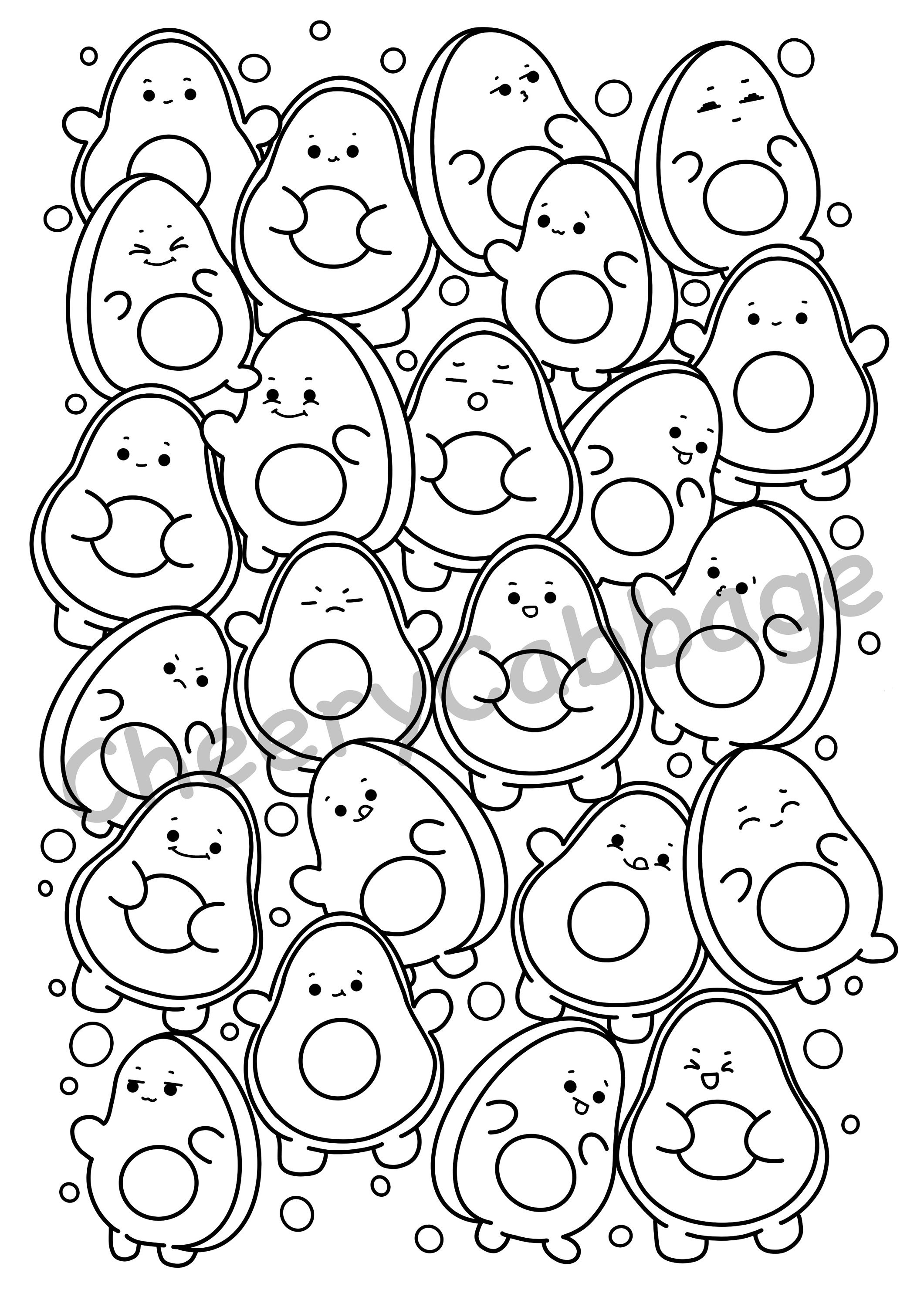 82 Cute Coloring Pages Printable 41