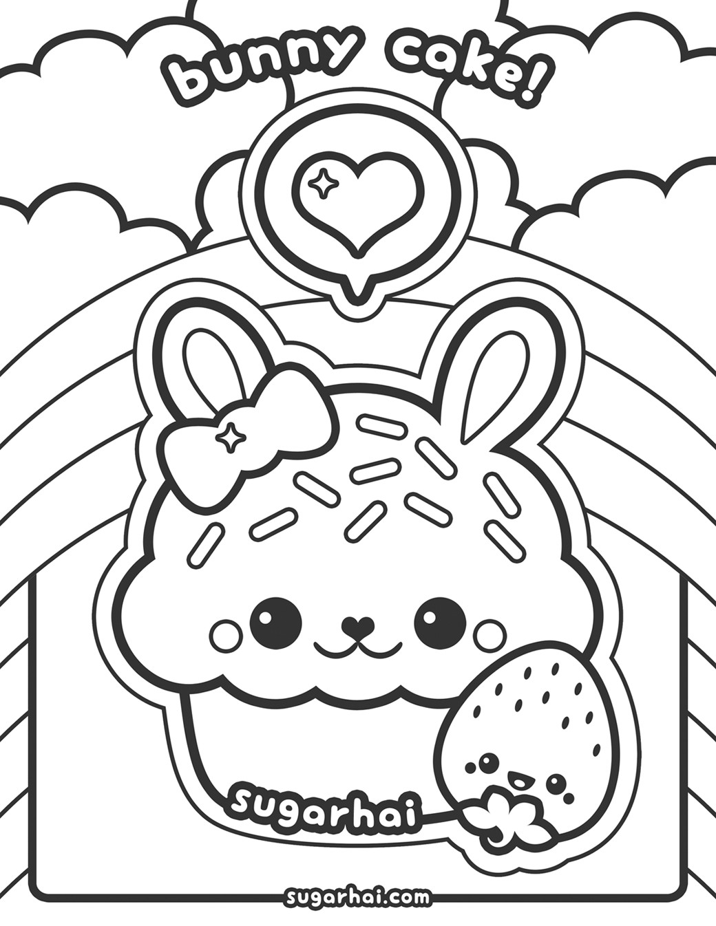 82 Cute Coloring Pages Printable 44