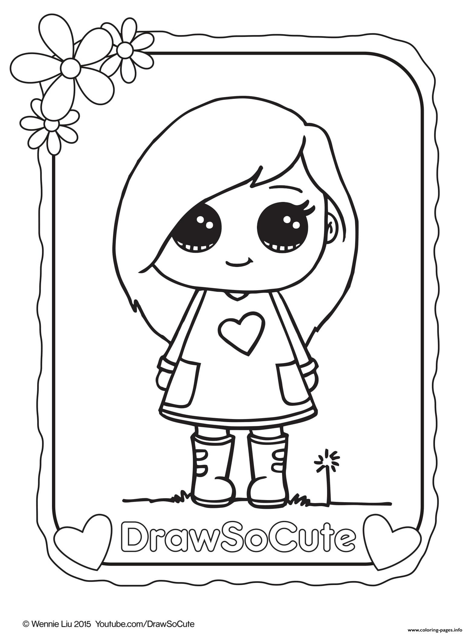 82 Cute Coloring Pages Printable 45