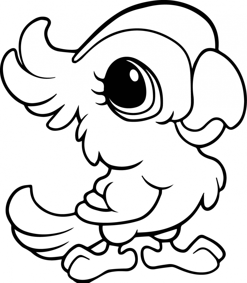 82 Cute Coloring Pages Printable 46