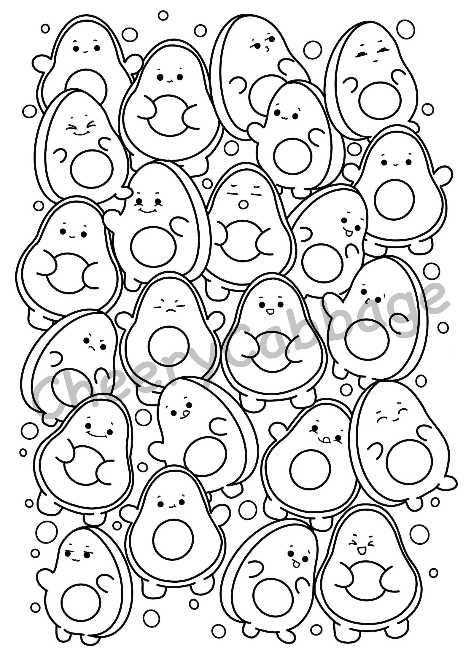 82 Cute Coloring Pages Printable 62