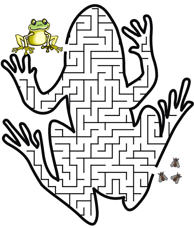 83 Easy Mazes Coloring Printable for Kids 16