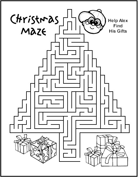 83 Easy Mazes Coloring Printable for Kids 19