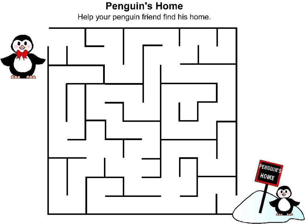 83 Easy Mazes Coloring Printable for Kids 23