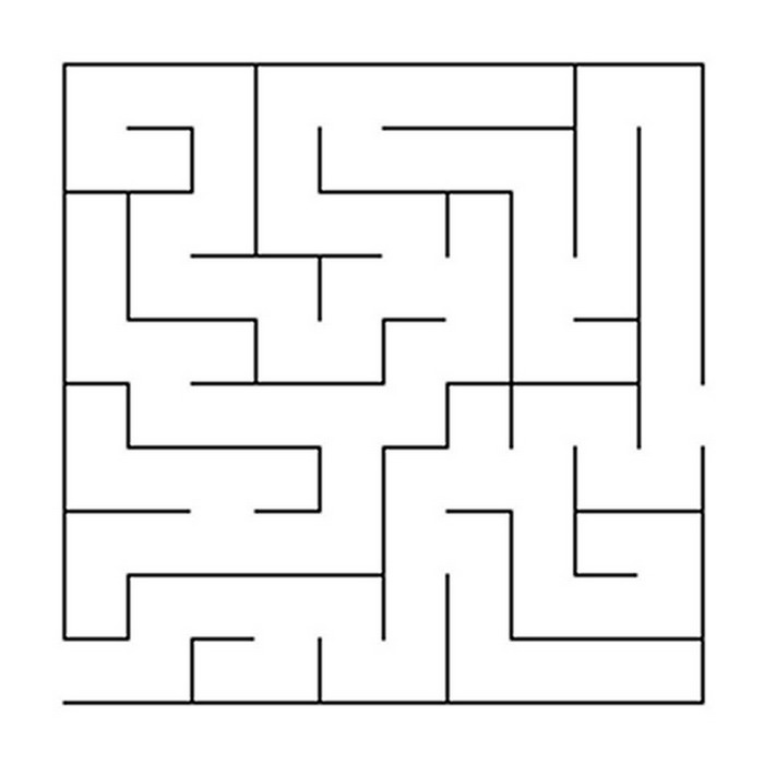 83 Easy Mazes Coloring Printable for Kids 28