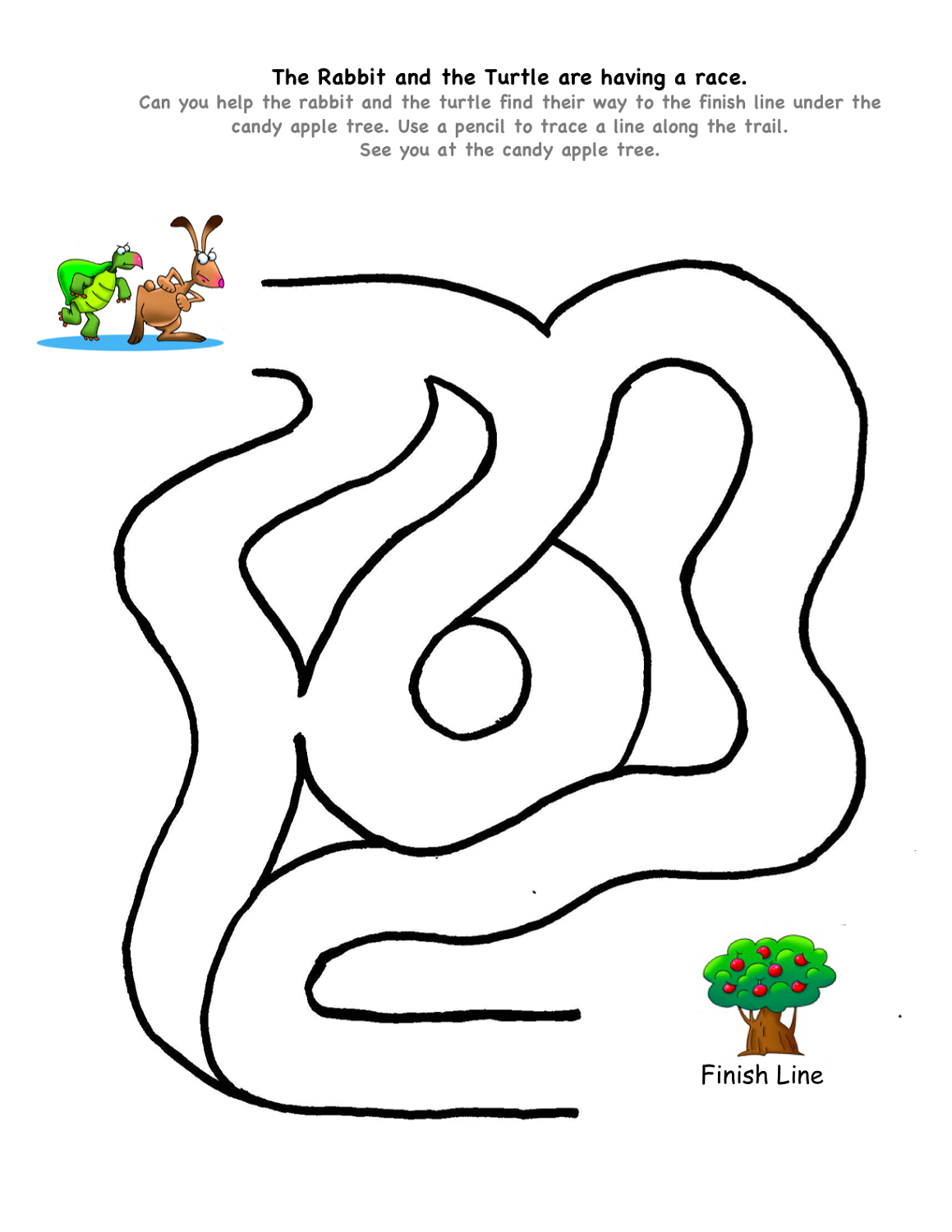 83 Easy Mazes Coloring Printable for Kids 3