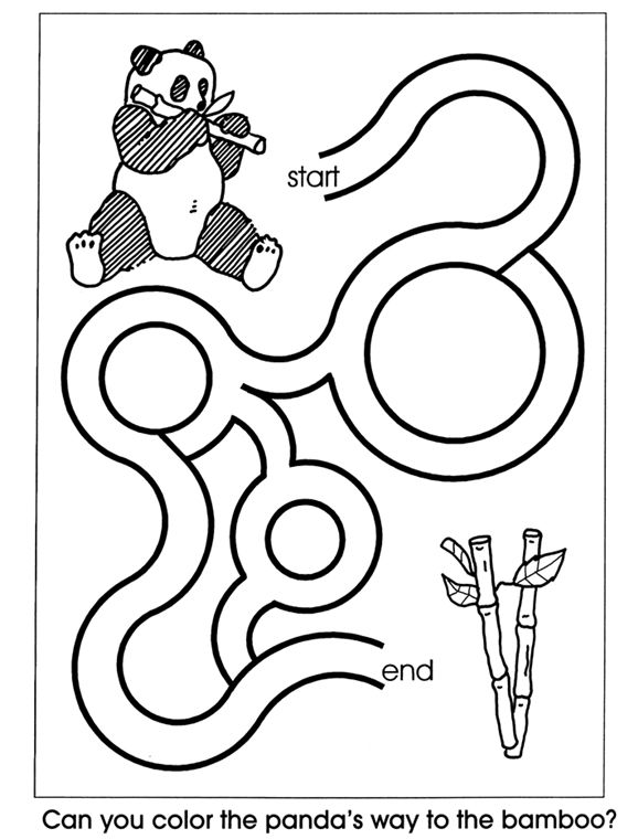 83 Easy Mazes Coloring Printable for Kids 33