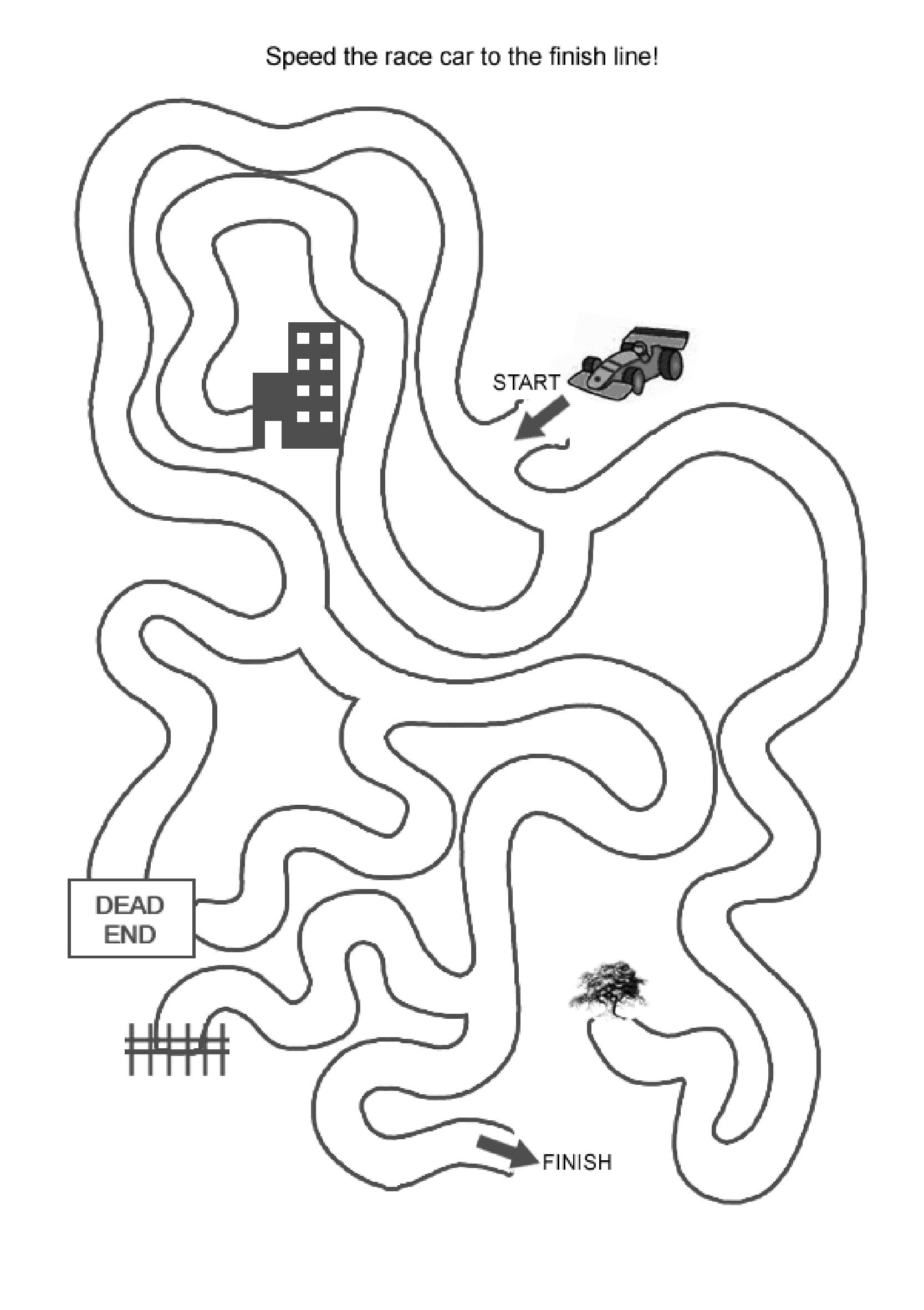 83 Easy Mazes Coloring Printable for Kids 49