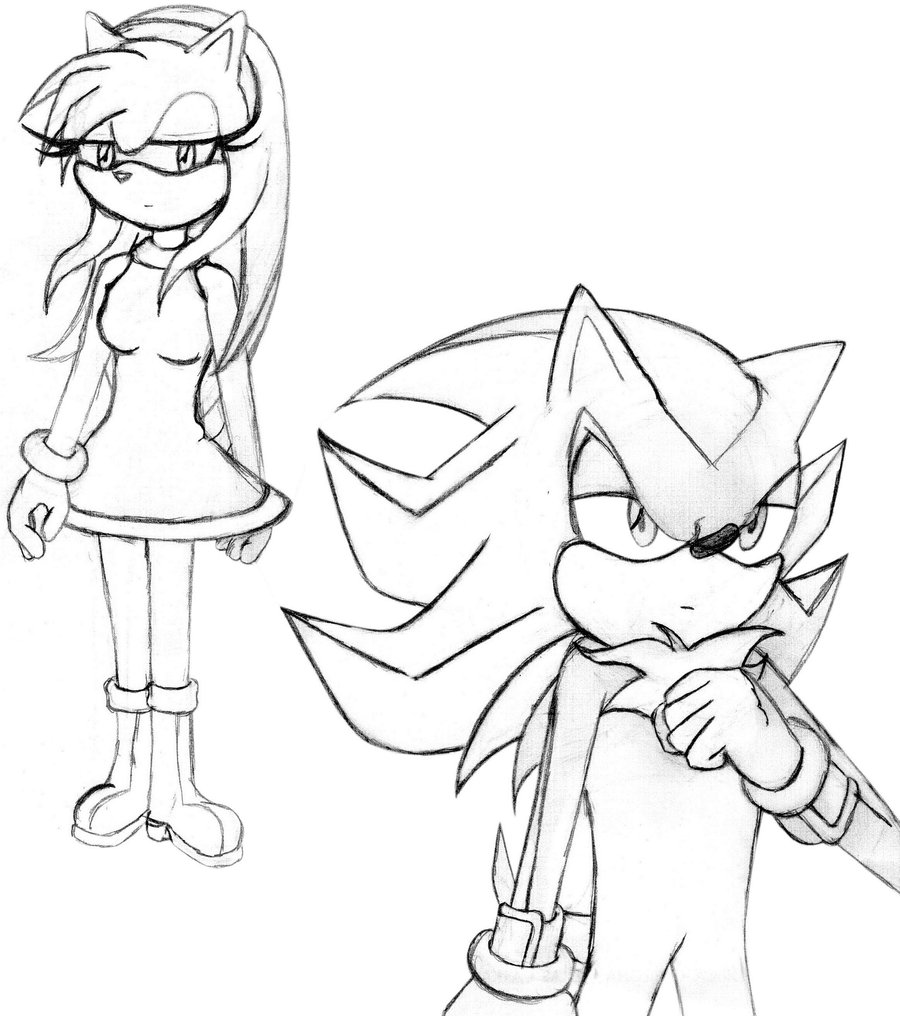 85 Amy Rose Coloring Pages Printable 15