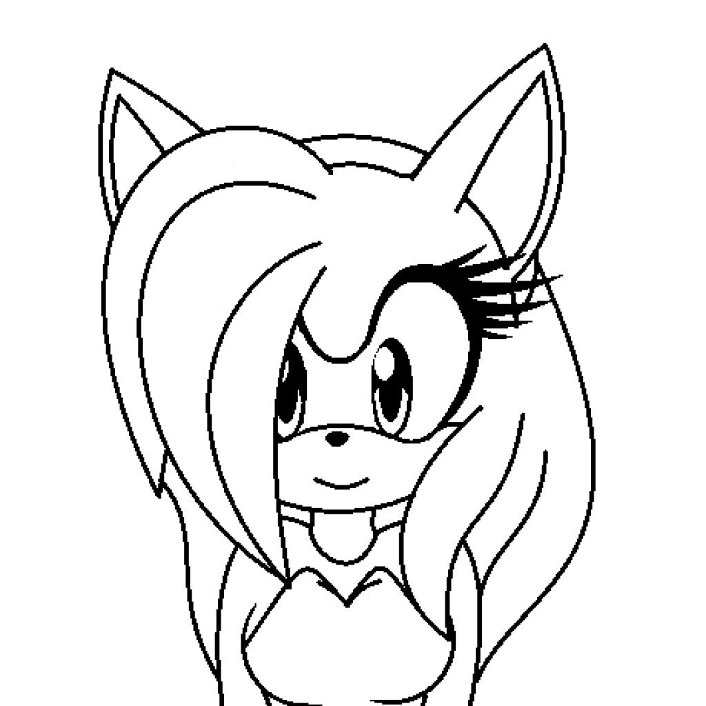 85 Amy Rose Coloring Pages Printable 37