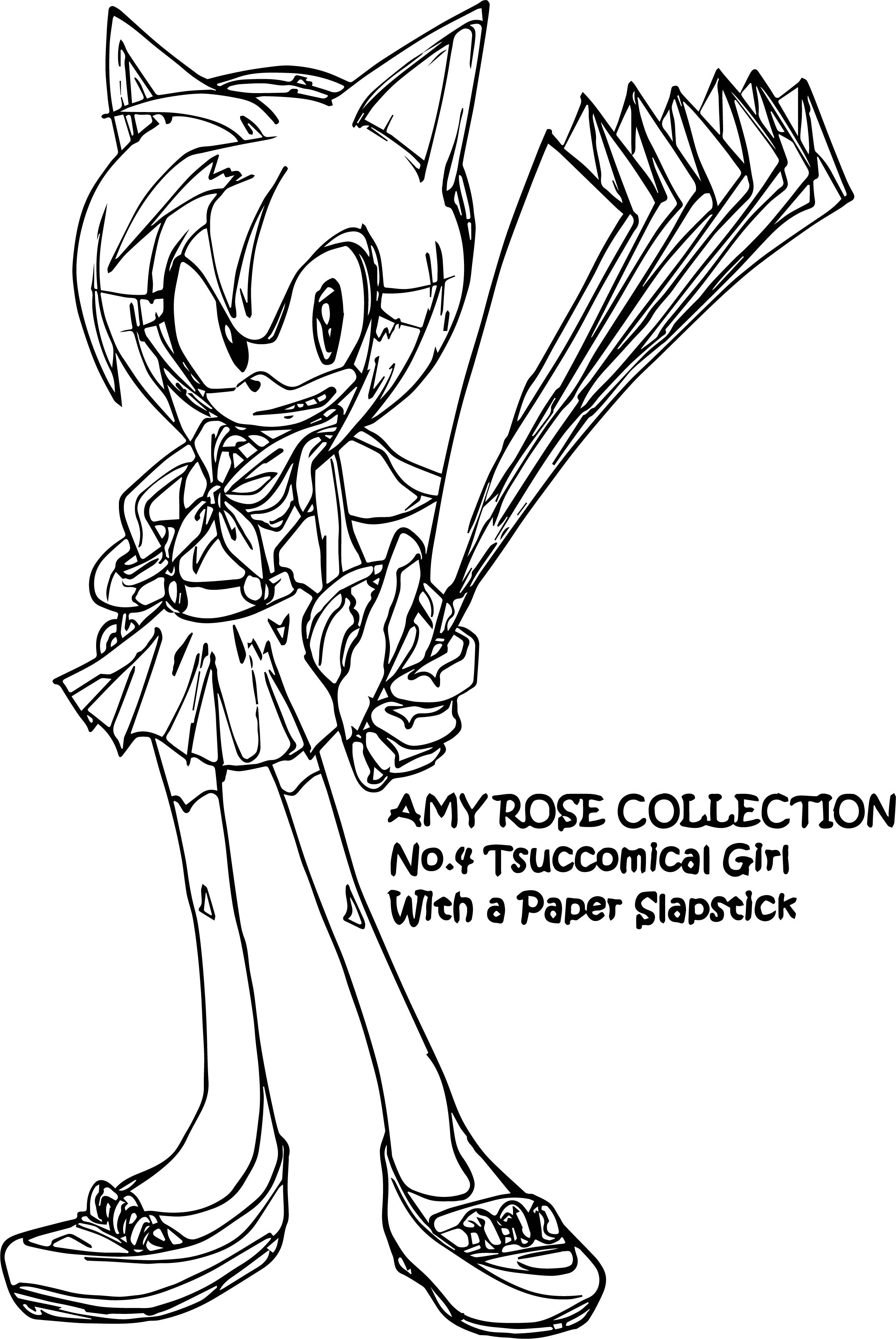 85 Amy Rose Coloring Pages Printable 67