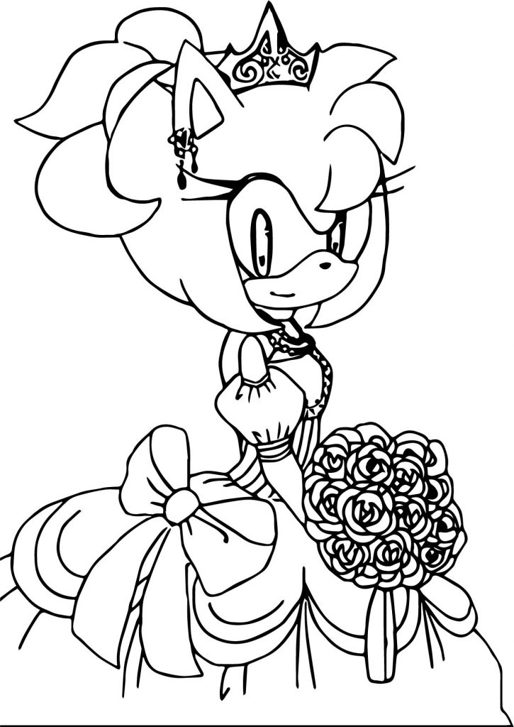 85 Amy Rose Coloring Pages Printable 71