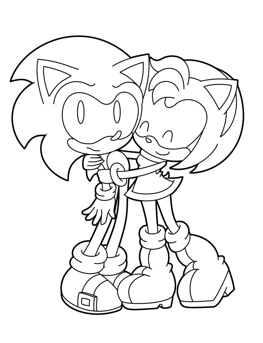 85 Amy Rose Coloring Pages Printable 73