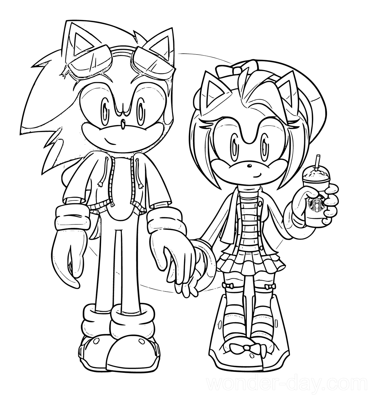 85 Amy Rose Coloring Pages Printable 78