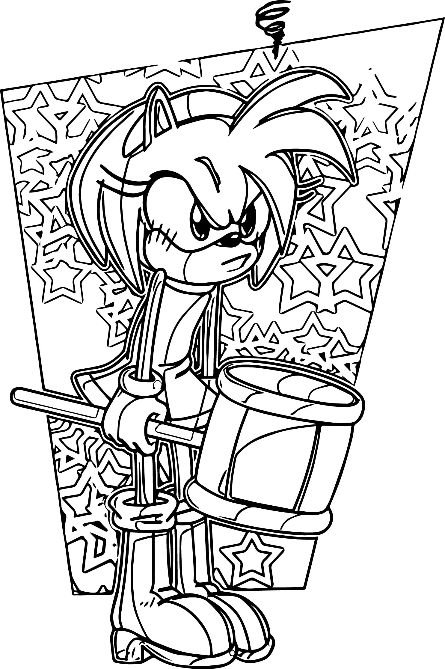 85 Amy Rose Coloring Pages Printable 85