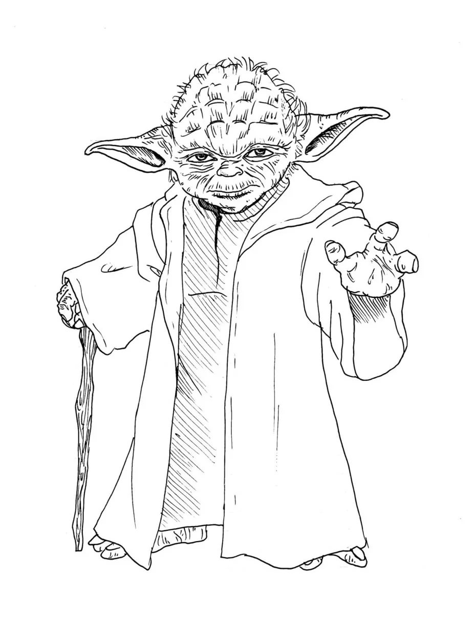 86 Obi Wan Kenobi Coloring Pages Printable 26