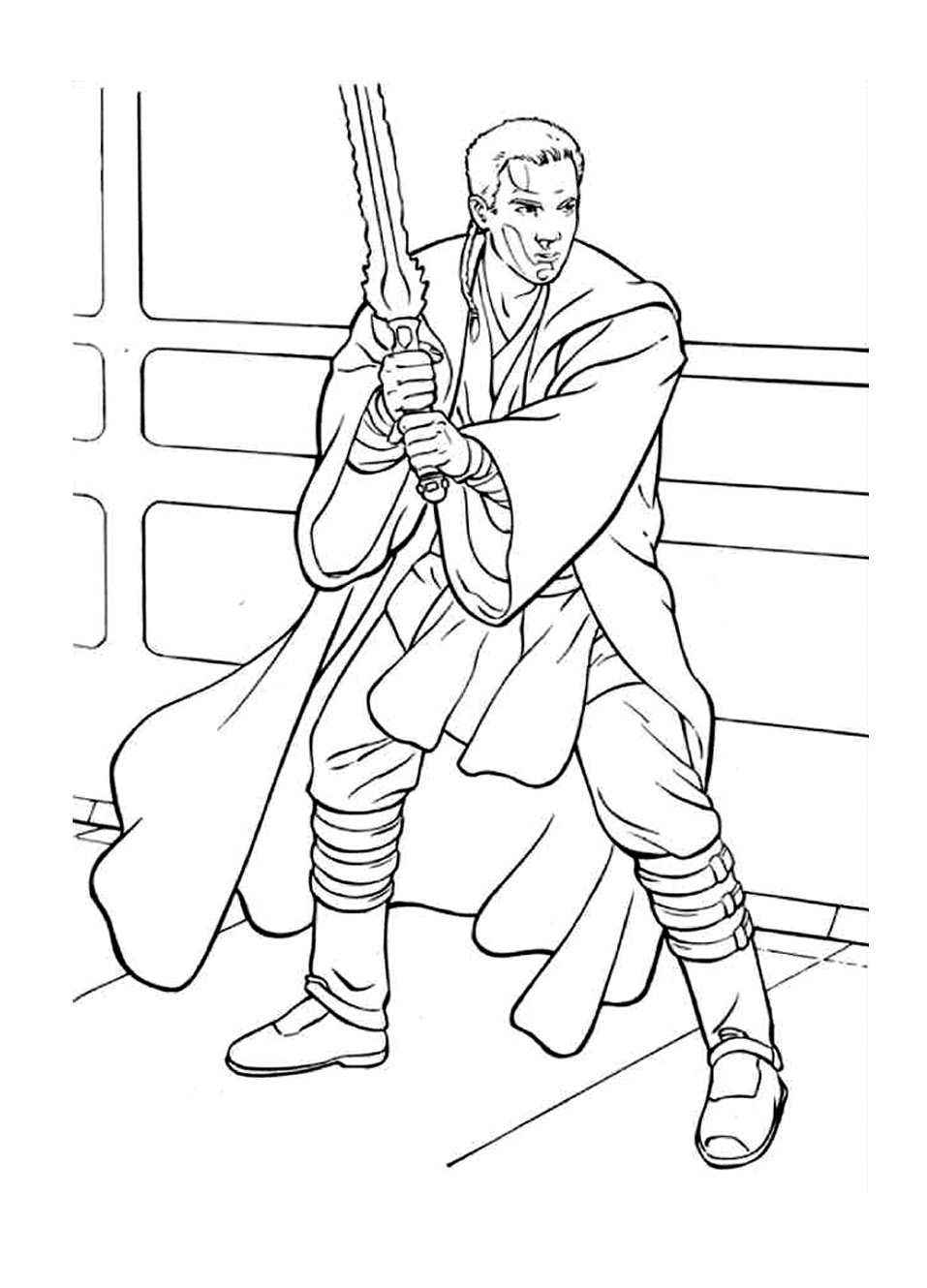 86 Obi Wan Kenobi Coloring Pages Printable 32