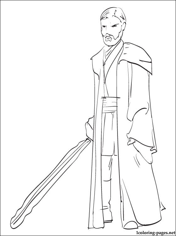 86 Obi Wan Kenobi Coloring Pages Printable 44