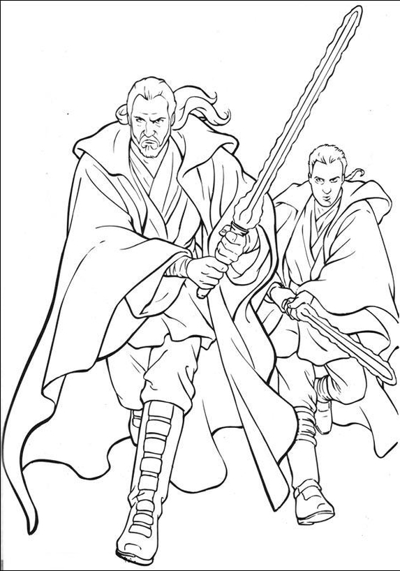 86 Obi Wan Kenobi Coloring Pages Printable 48