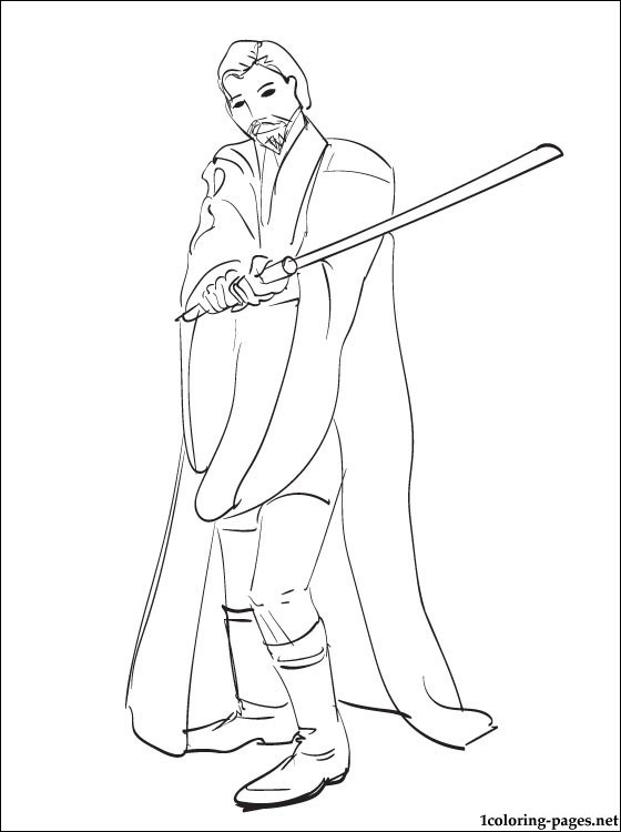 86 Obi Wan Kenobi Coloring Pages Printable 55