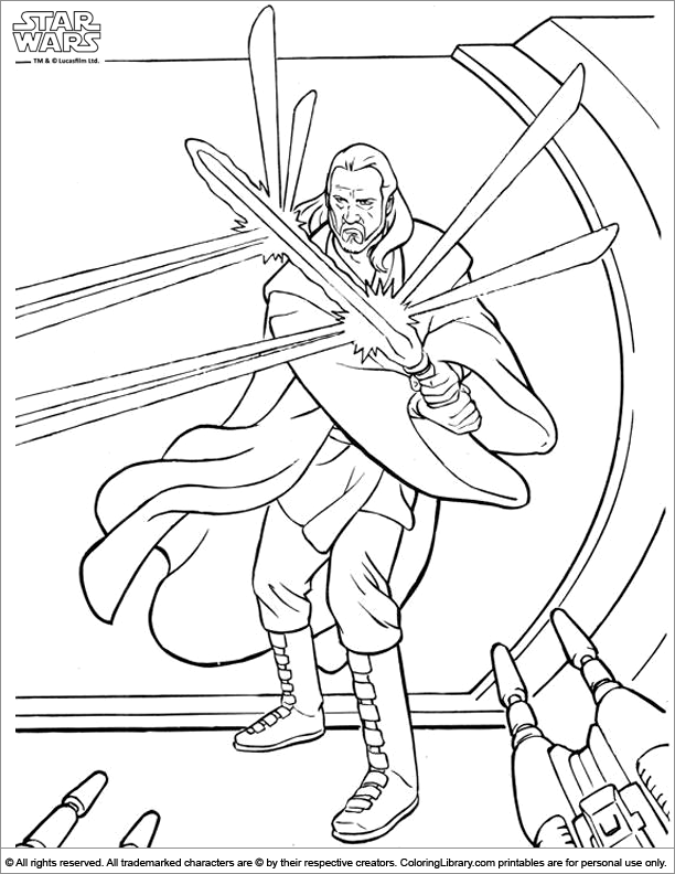 86 Obi Wan Kenobi Coloring Pages Printable 59