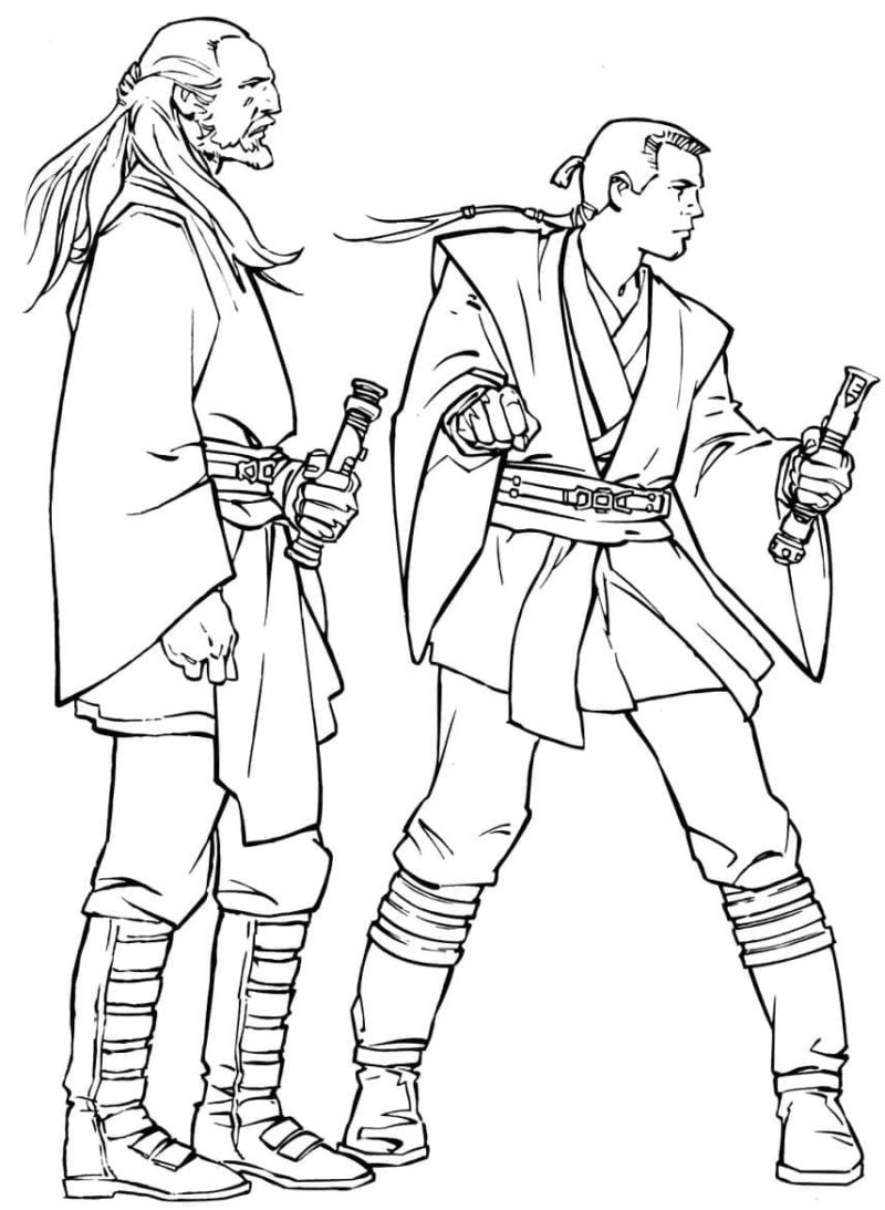 86 Obi Wan Kenobi Coloring Pages Printable 62