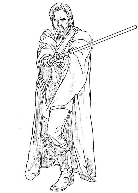 86 Obi Wan Kenobi Coloring Pages Printable 63