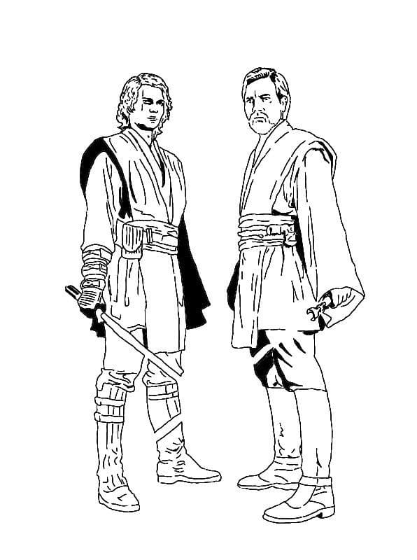 86 Obi Wan Kenobi Coloring Pages Printable 74