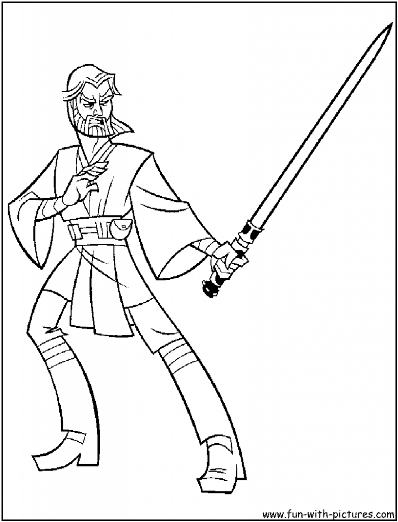 86 Obi Wan Kenobi Coloring Pages Printable 81