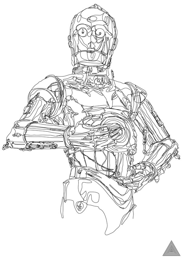 90 Epic C-3PO Coloring Pages Printable 31