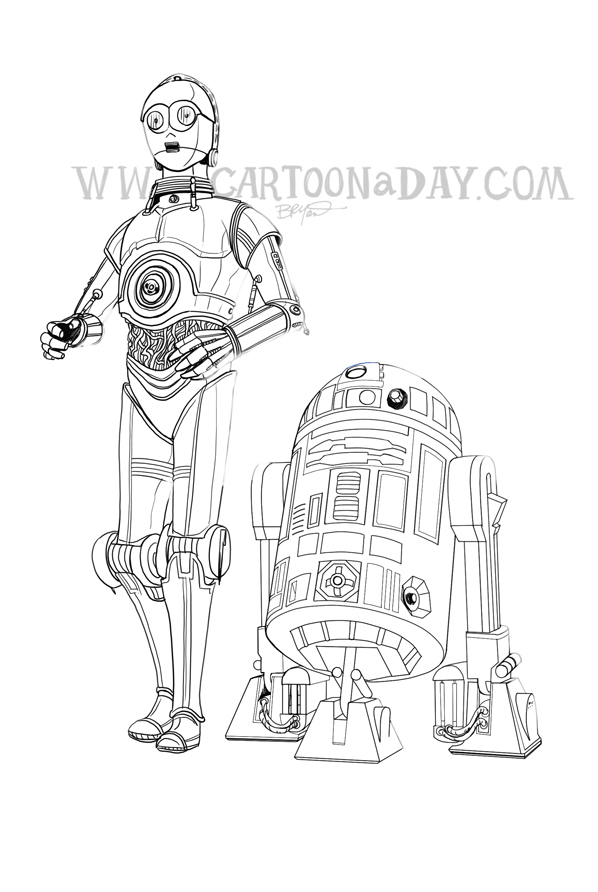 90 Epic C-3PO Coloring Pages Printable 54