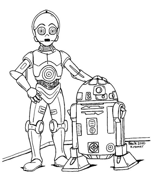 90 Epic C-3PO Coloring Pages Printable 57