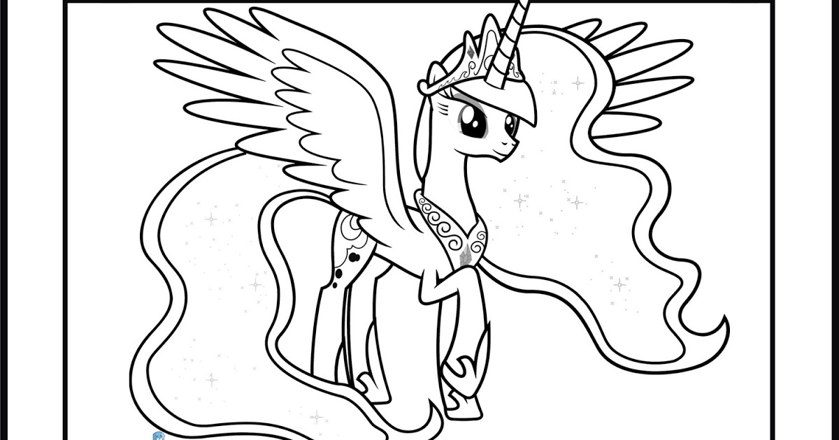 92 Princess Luna Coloring Pages Printable 18