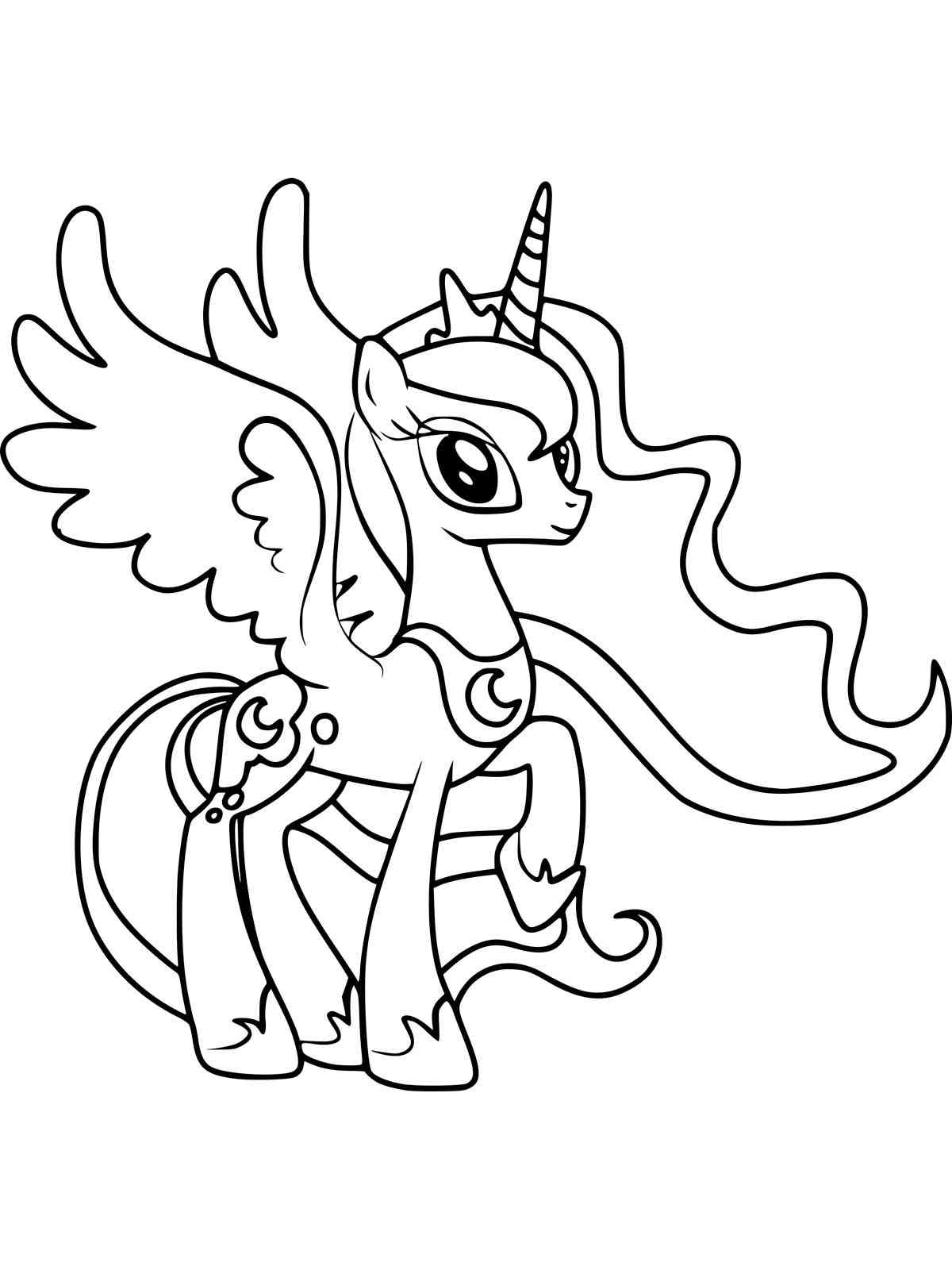 92 Princess Luna Coloring Pages Printable 22