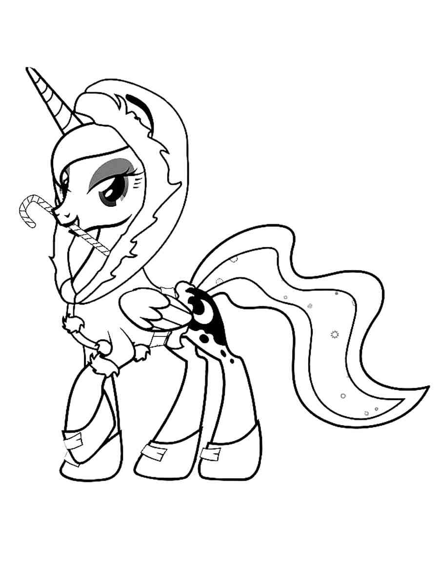 92 Princess Luna Coloring Pages Printable 27