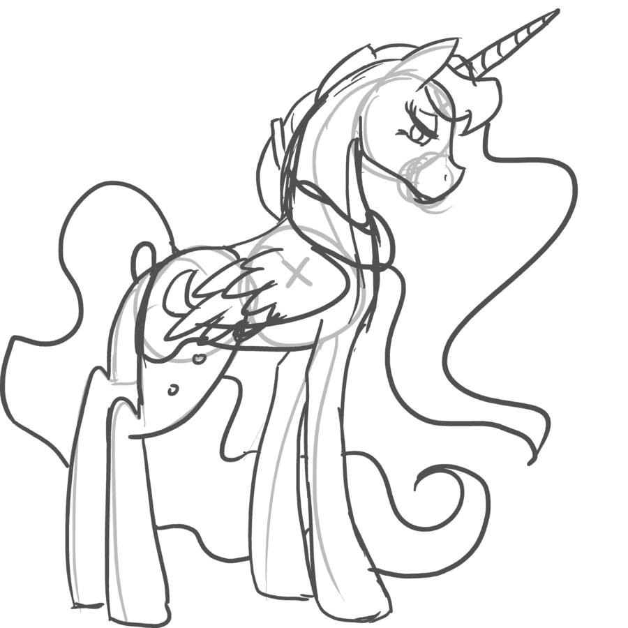 92 Princess Luna Coloring Pages Printable 29