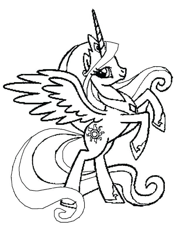 92 Princess Luna Coloring Pages Printable 30