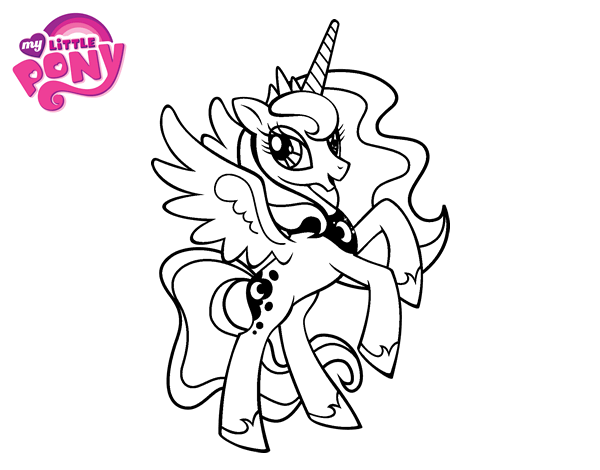 92 Princess Luna Coloring Pages Printable 31