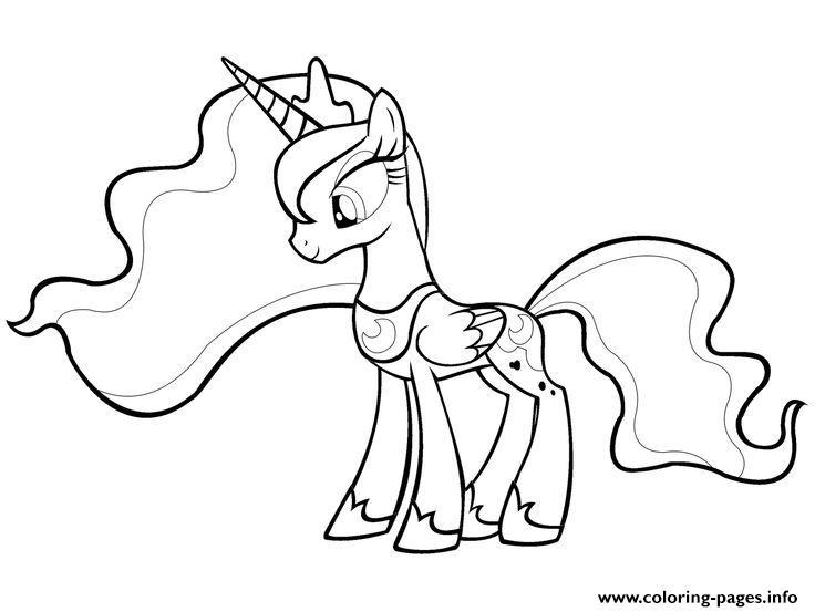 92 Princess Luna Coloring Pages Printable 36