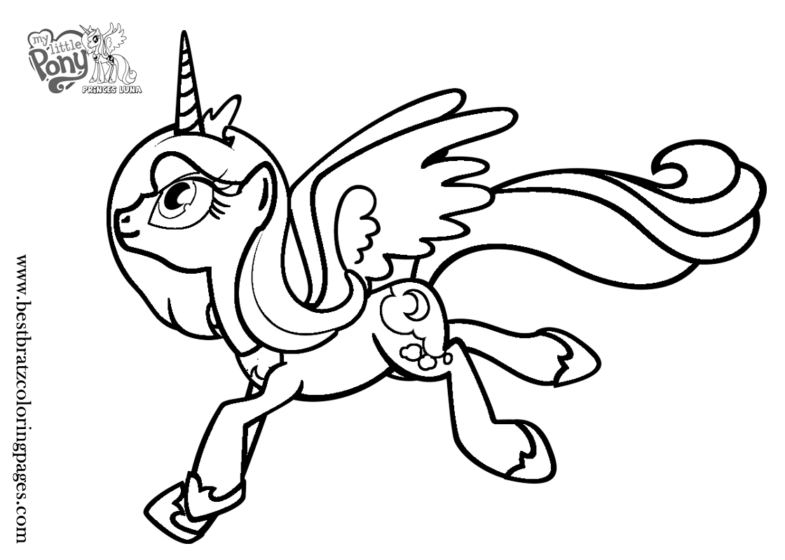 92 Princess Luna Coloring Pages Printable 37