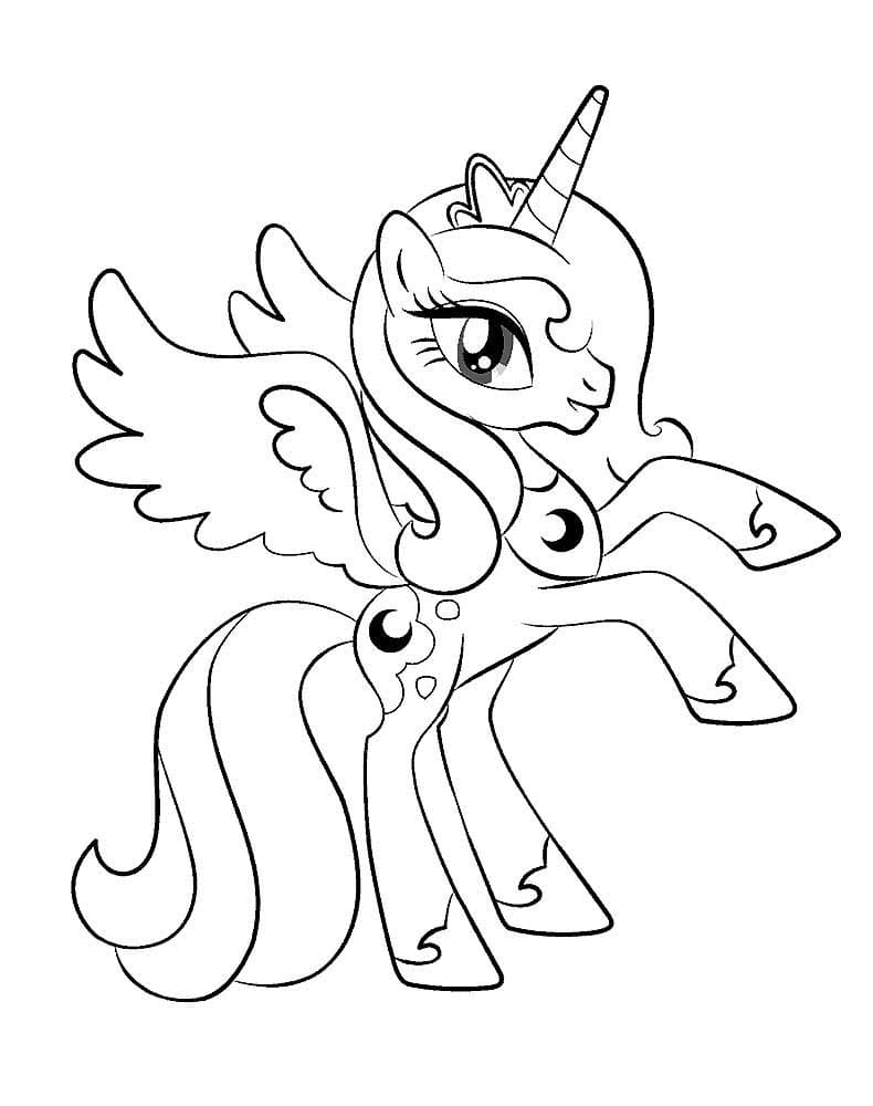 92 Princess Luna Coloring Pages Printable 38