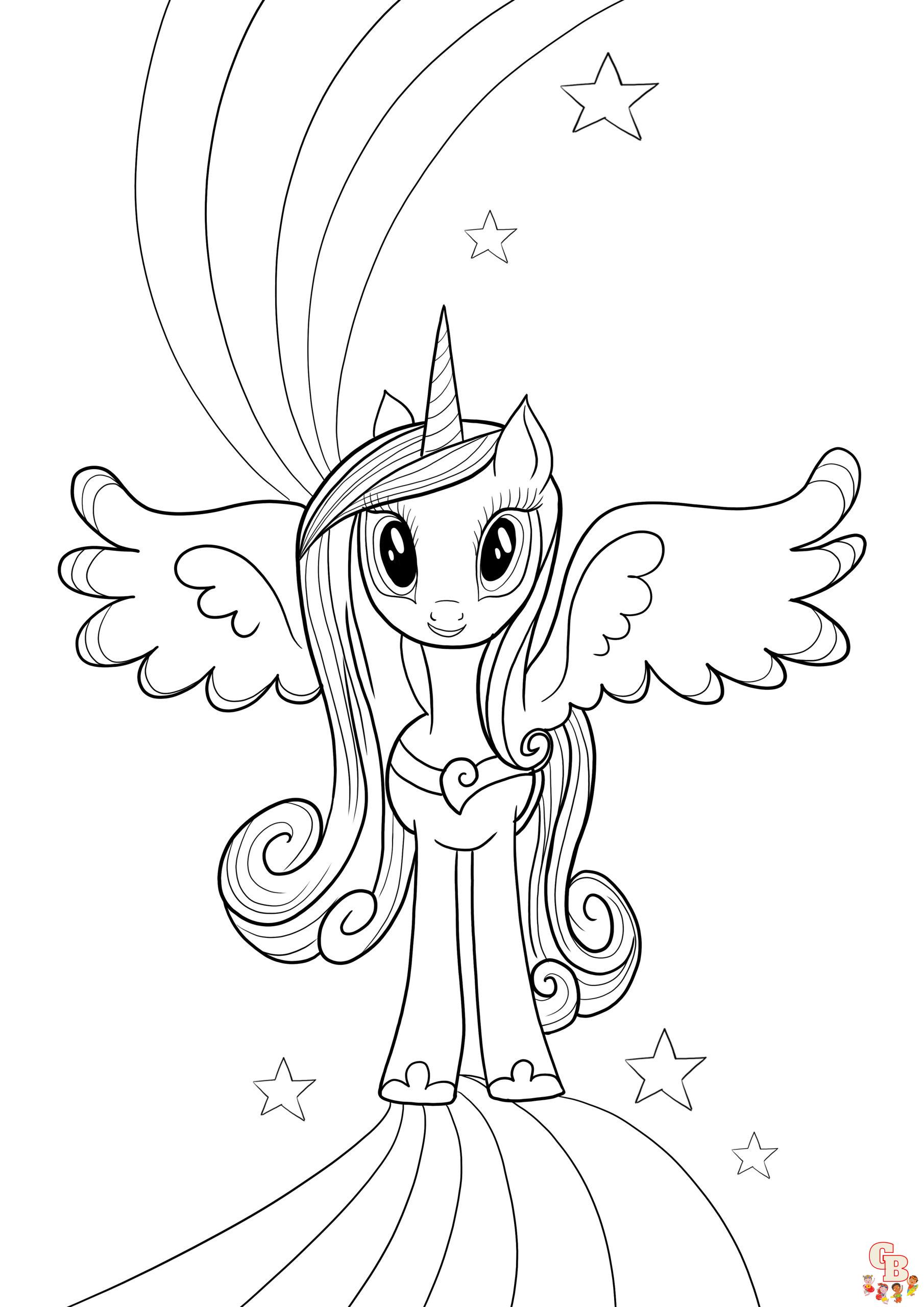 92 Princess Luna Coloring Pages Printable 39