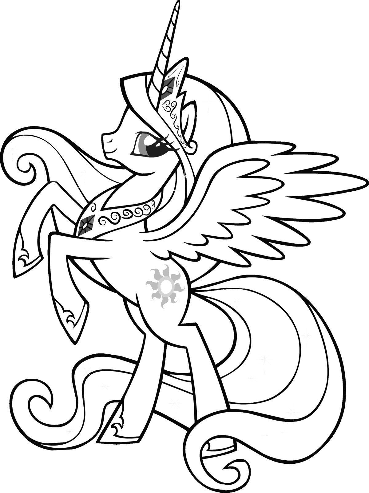 92 Princess Luna Coloring Pages Printable 41