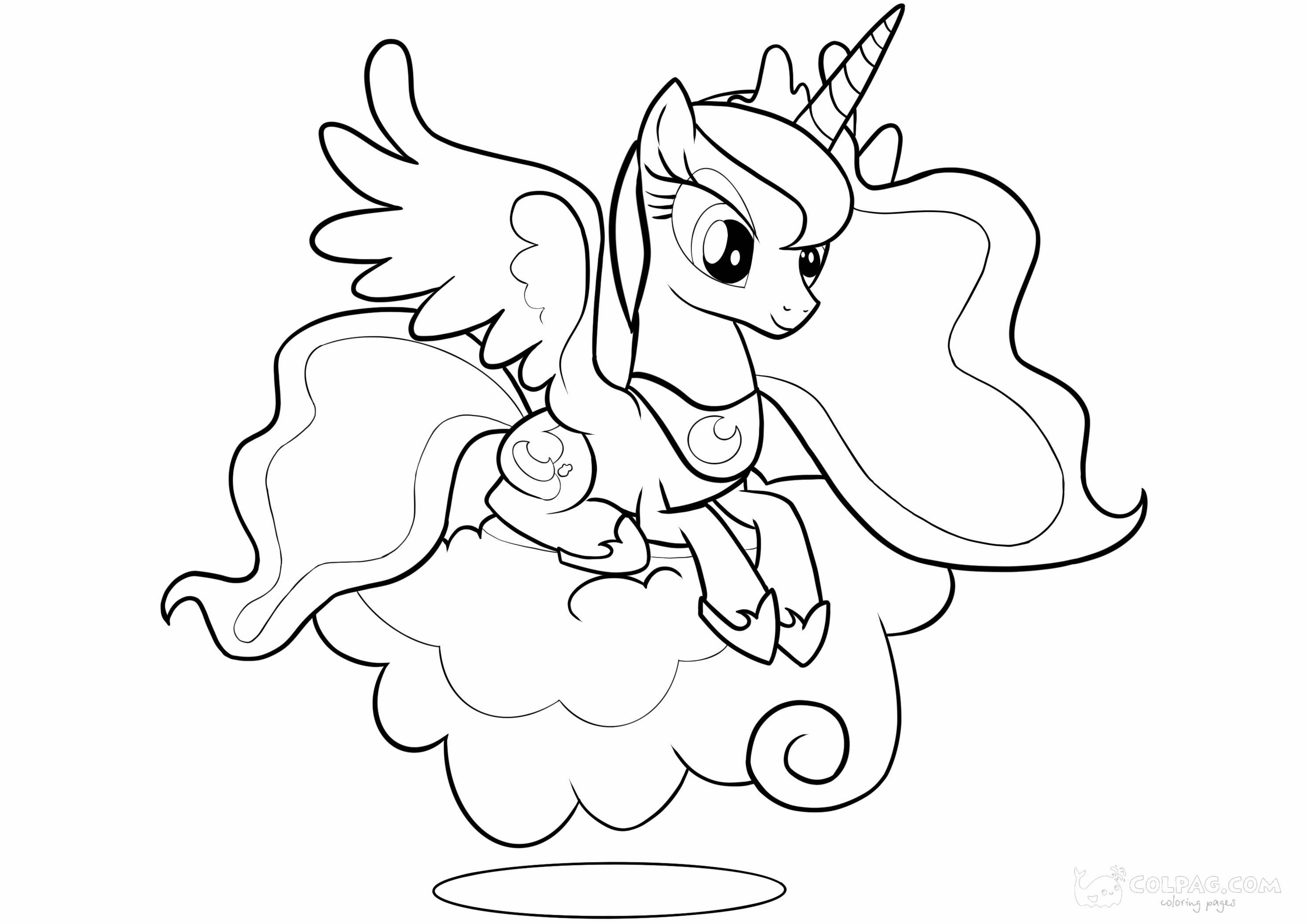 92 Princess Luna Coloring Pages Printable 47