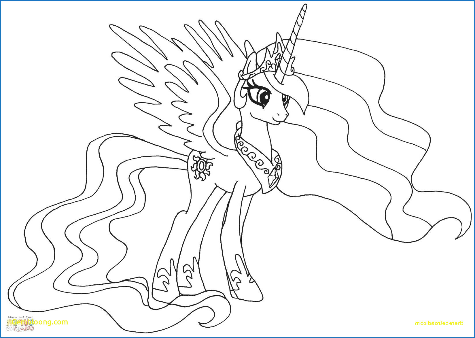 92 Princess Luna Coloring Pages Printable 48