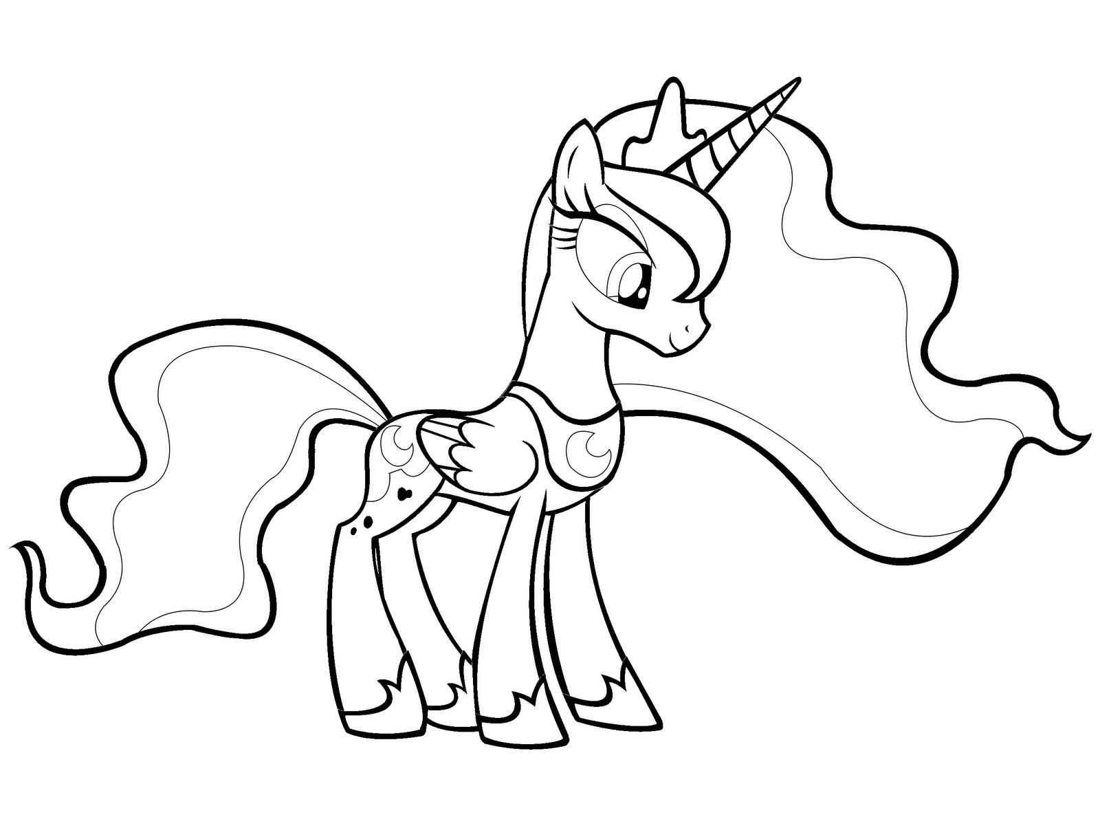 92 Princess Luna Coloring Pages Printable 49