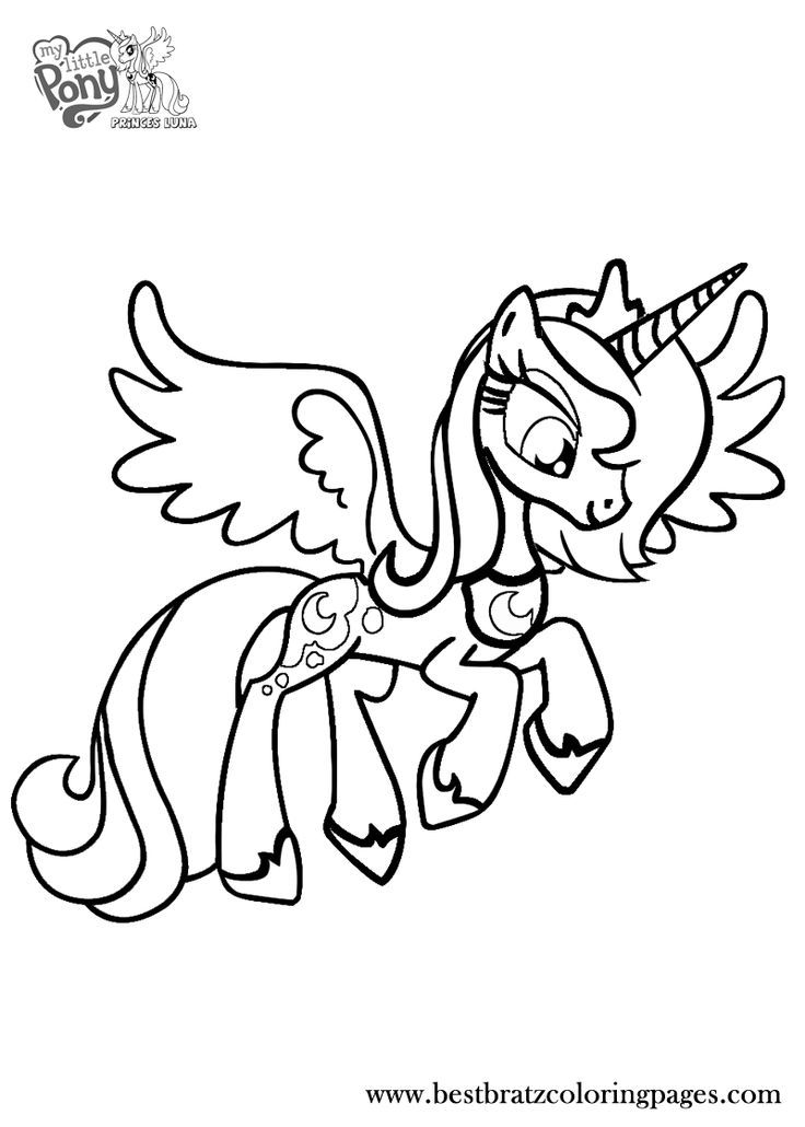 92 Princess Luna Coloring Pages Printable 50