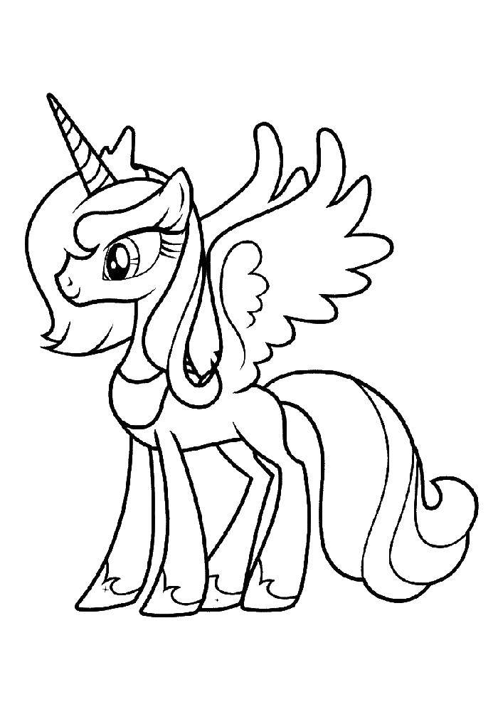 92 Princess Luna Coloring Pages Printable 52