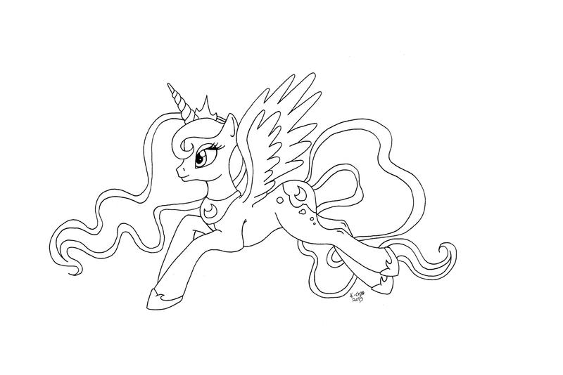 92 Princess Luna Coloring Pages Printable 57